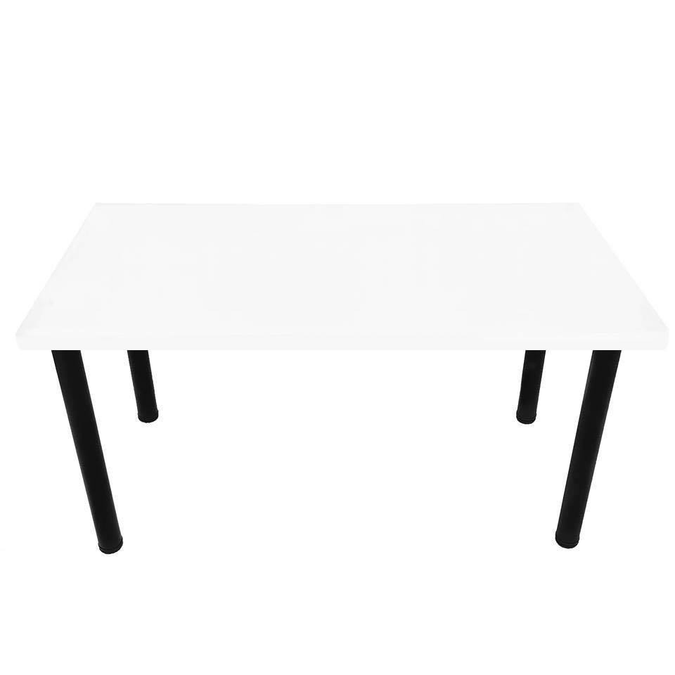 biurko z blatem 3,6cm białe