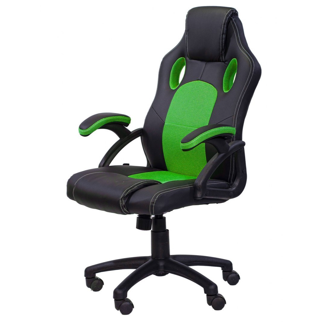 fotel gamingowy zielony
